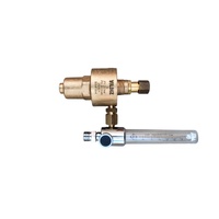 Point of use pressure regulator  argon with flowmeter