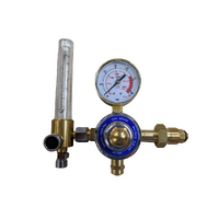 Argon Pressure Regulator with Flowmeter